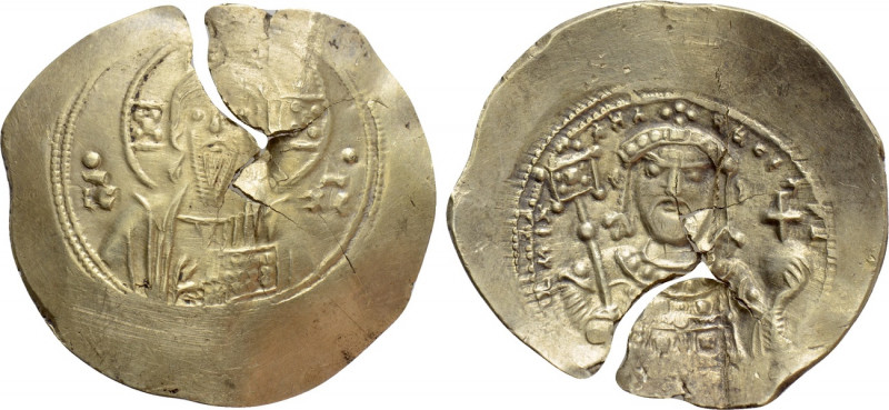 MICHAEL VII DUCAS (1071-1078). EL Histamenon Nomisma. Constantinople. 

Obv: I...