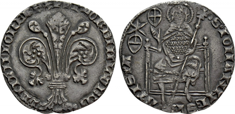 ITALY. Firenze. Repubblica (1189-1532). Grosso da 5 Soldi 6 Denari. Bartolomeo d...