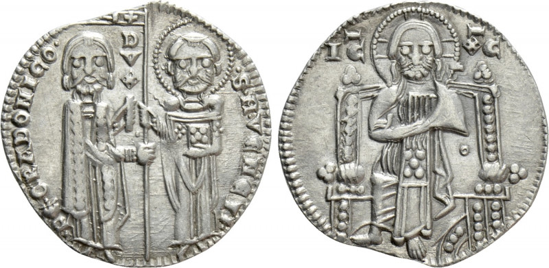 ITALY. Venice. Pietro Gradenigo (1289-1311). Grosso. 

Obv: PЄ GRADONICO DVX S...