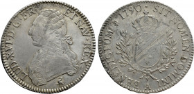 FRANCE. Louis XVI (1774-1793). Écu (1790-A). Paris