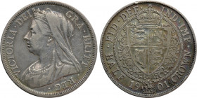 GREAT BRITAIN. Victoria (1837-1901). Halfcrown (1901). London