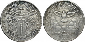 ITALY. Papal States. Sede Vacante (1758). Scudo. Rome