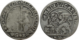 ITALY. Venice. Alvise Mocenigo II (1700-1709). Mezzo Ducato
