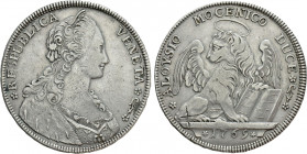 ITALY. Venice. Alvise Mocenigo IV (1763-1778). Tallero per il Levante (1769)