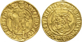 NETHERLANDS. Westfriesland. GOLD Ducat (1596). Hungarian type