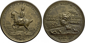 GERMANY. Brandenburg-Preußen. Friedrich II (1740-1786). Medal (1757). Commemorating the Battles of Rossbach and Lissa