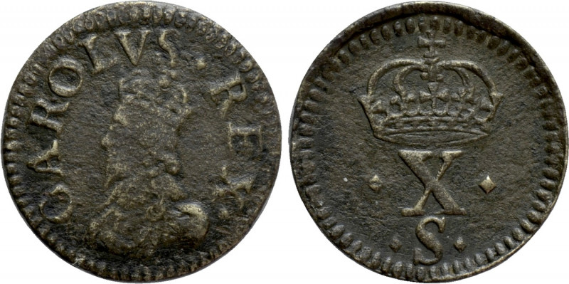 GREAT BRITAIN. Charles I (1624-1649). Coin Weight. 

Obv: CAROLVS REX. 
Crown...