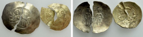 2 Broken Byzantine GOLD Coins