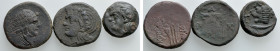 3 Greek Coins