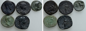 5 Roman Coins