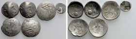 6 Celtic and Greek Coins