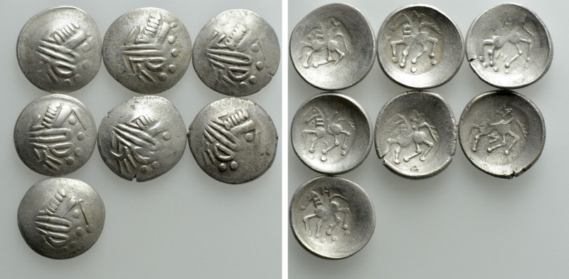 7 Celtic Tetradrachms. 

Obv: .
Rev: .

. 

Condition: See picture.

We...