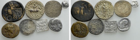 8 Greek and Modern Coins