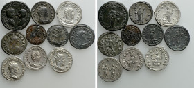 10 Roman Coins