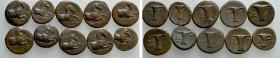 10 Greek Coins of Kyme