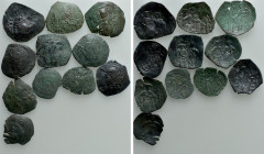 11 Late Byzantine Coins