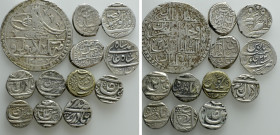 12 Islamic Coins; Ottoman Empire and India