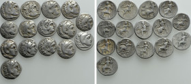 15 Drachms of Alexander the Great and Others