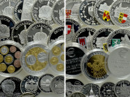 16 Modern Silver Medals (383 gr. fine)