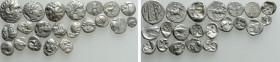 21 Greek Coins