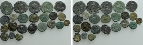 23 Late Roman Coins