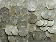 40 Silver Coins of Austria / 25 Schilling (Circa 519 gr. gross weight)