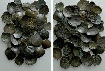 Circa 42 Late Byzantine Coins