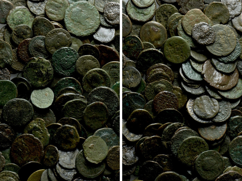 Circa 200 Roman Provincial Coins. 

Obv: .
Rev: .

. 

Condition: See pic...