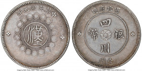 Szechuan. Republic Dollar Year 1 (1912) XF45 NGC, KM-Y456, L&M-366. Draped in steel patina against golden sunset undertones.

HID09801242017

© 2022 H...