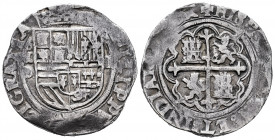 Philip II (1556-1598). 4 reales. Mexico. O. (Cal-505). Ag. 12,90 g. Mintmark and assayer on the left, value on the right. Almost VF. Est...200,00. 
...