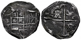 Philip IV (1621-1665). 4 reales. (1628-32). Potosí. T. (Cal-type 279). Ag. 13,74 g. Date not visible. Almost VF. Est...120,00. 

Spanish description...