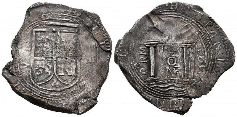 Philip IV (1621-1665). 8 reales. 1652. Santa Fe de Nuevo Reino. PoRMS. (Cal-1549...