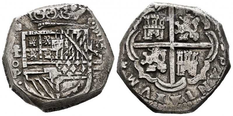 Philip IV (1621-1665). 8 reales. (1630-39). Toledo. P. (Cal-tipo 351). Ag. 27,28...
