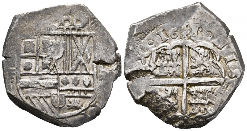 Philip IV (1621-1665). 8 reales. 1651. Valladolid. FE. (Cal-1690). Ag. 27,26 g. ...