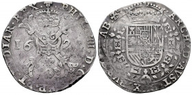 Philip IV (1621-1665). 1 patagon. 1622. Brussels. (Tauler-2609). (Vti-996). (Vanhoudt-645.BS). Ag. 27,76 g. VF. Est...110,00. 

Spanish description:...