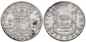 Ferdinand VI (1746-1759). 4 reales. 1758. Mexico. MM. (Cal-375). Ag. 13,29 g. VF. Est...250,00. 

Spanish description: Fernando VI (1746-1759). 4 re...