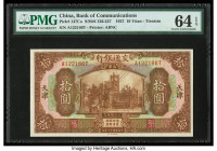 China Bank of Communications, Tientsin 10 Yuan 1.11.1927 Pick 147Ca S/M#C126-227 PMG Choice Uncirculated 64 EPQ. 

HID09801242017

© 2022 Heritage Auc...