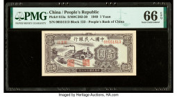 China People's Bank of China 1 Yuan 1949 Pick 812a S/M#C282-20 PMG Gem Uncirculated 66 EPQ. 

HID09801242017

© 2022 Heritage Auctions | All Rights Re...