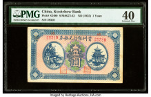 China Kweichow Bank 1 Yuan ND (1925) Pick S2480 S/M#K72-42 PMG Extremely Fine 40. 

HID09801242017

© 2022 Heritage Auctions | All Rights Reserved