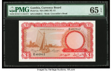 Gambia The Gambia Currency Board 1 Pound ND (1965-70) Pick 2a PMG Gem Uncirculated 65 EPQ. 

HID09801242017

© 2022 Heritage Auctions | All Rights Res...