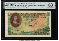 South Africa Republic of South Africa 10 Rand ND (1961) Pick 107a PMG Choice Uncirculated 63 EPQ. 

HID09801242017

© 2022 Heritage Auctions | All Rig...