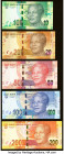 South Africa Matching Serial Number 0000671 Set of 5 Examples Crisp Uncirculated. 

HID09801242017

© 2022 Heritage Auctions | All Rights Reserved