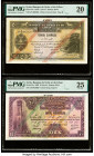 Syria Banque de Syrie et du Liban 5; 10 Livres 1.9.1939 Pick 41c; 42c Two Examples PMG Very Fine 20; Very Fine 25. 

HID09801242017

© 2022 Heritage A...