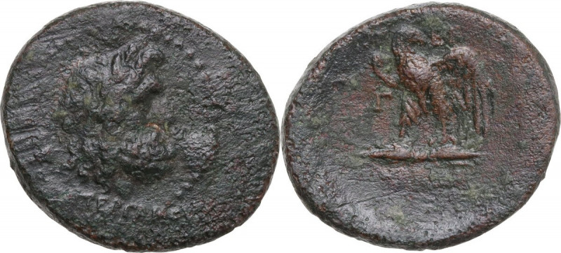 Greek Asia. Pontos, Amisos. Mithridates VI Eupator (120-63 BC). AE, 120-63 BC. O...