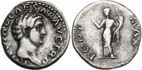 Otho (69 AD). AR Denarius, Rome mint,15 January - mid April 69 AD. Obv. IMP OTHO CAESAR AVG TR P. Bare head right. Rev. PONT - MAX. Ceres, draped, sta...