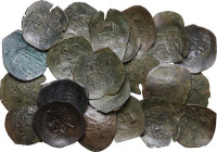 The Byzantine Empire. Multiple lot of twenty-three (23) unclassified AR coins. BI.
