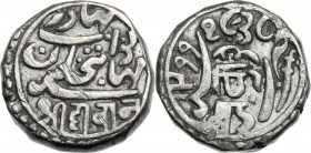 India. Princely Sates, Mohammad Mahatbat Khanji II (AD 1851-1882). 1 Kori, Junagadh, AH 1299 (1882). Obv. Name and titles. Rev. Mint name and AH date....