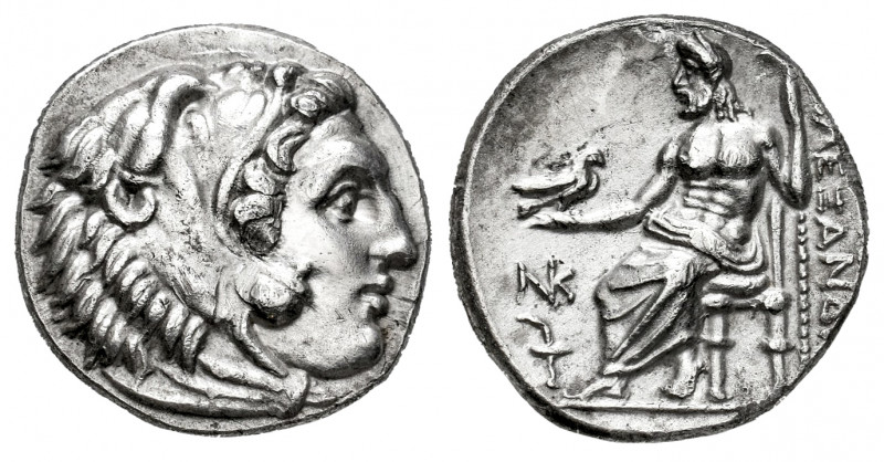 Kingdom of Macedon. Alexander III, "The Great". Drachm. 334-323 BC. Sardes. (Pri...