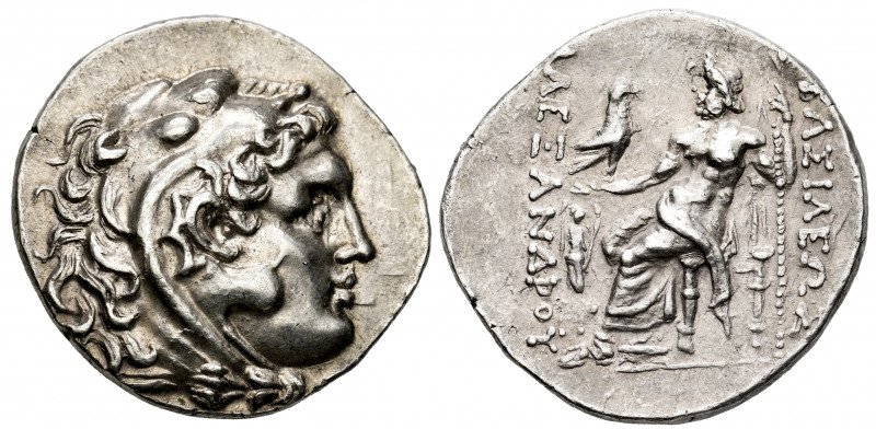 Kingdom of Macedon. Alexander III, "The Great". Tetradrachm. 218/213-200 BC. Kab...
