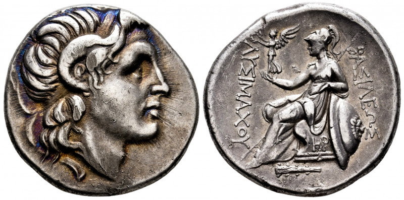 Kingdom of Thrace. Lysimachos. Tetradrachm. 305-281 BC. Herakleia Pontika. (Thom...